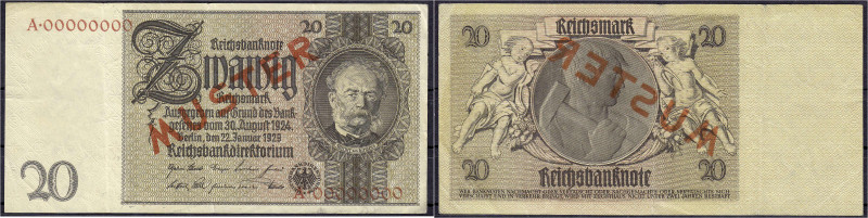 Die deutschen Banknoten ab 1871 nach Rosenberg
Deutsches Reich, 1871-1945
Druc...