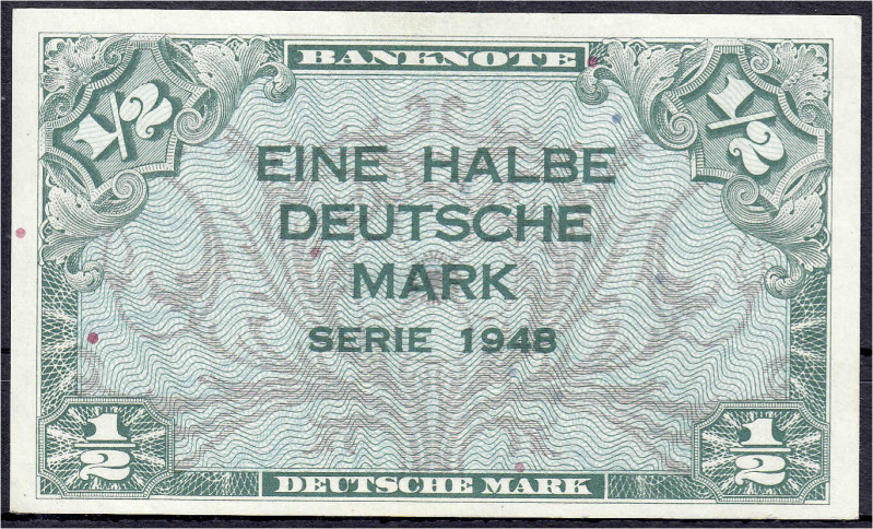 Die deutschen Banknoten ab 1871 nach Rosenberg
Westliche Besatzungszonen und BR...