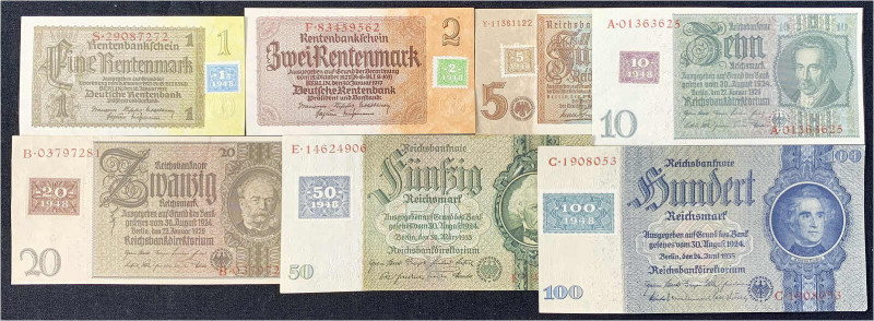 Die deutschen Banknoten ab 1871 nach Rosenberg
Sowjetische Besatzungszone und D...