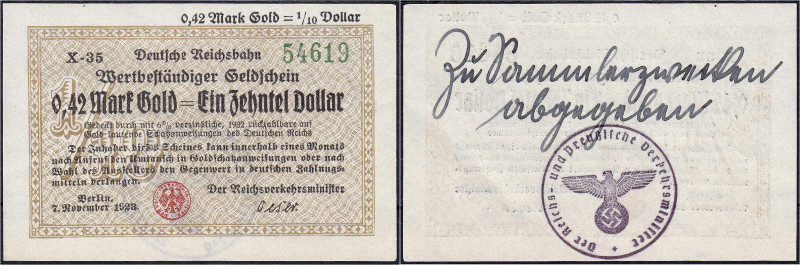 Deutsches Notgeld und KGL
Berlin (Brandenburg)
Deutsche Reichsbahn, Reichsverk...