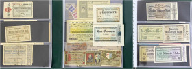Lots
Deutschland
Bayern Notgeldscheine, Spitzensammlung mit Schwerpunkt Unterfranken von ca. 1100 Stück. 3 Alben mit vielen Seltenheiten, wie z.B. O...