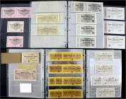 Lots
Deutschland
Deutsche Reichsbahn Berlin, schöne Sammlung von ca. 757 Scheinen vorsortiert in 3 Alben. Werte von 1 Mio. Mark bis 21 Goldmark. Unb...