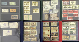 Lots
Deutschland
Notgeldsammlung mit einigen Tausend Scheinen (ca. 4000), gesammelt in 8 Safe-Ringbindern und nach Alphabet sortiert. Meist Seriensc...