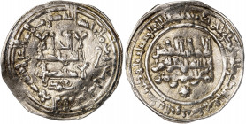 Califato. AH 340. Abderrahman III. Medina Azzahra. Dirhem. (V. 421) (Fro. 29). 2,83 g. MBC+.