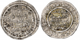 Califato. AH 393 Hixem II. Al Andalus. Dirhem. (V. 577) (Fro. 11). 3,26 g. MBC.