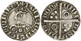 Pere III (1336-1387). Barcelona. Croat. (Cru.V.S. 415) (Cru.C.G. 2221). Flores de siete pétalos en el vestido. Oxidaciones. Ex Áureo & Calicó 29/11/20...