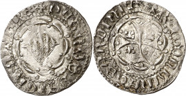 Pere III (1336-1387). Sardenya (Esglésies). Alfonsí. (Cru.V.S. 460) (Cru.C.G. 2272) (MIR. 116). Posible emisión rebelde. Atractiva. Rara. 3,23 g. EBC-...