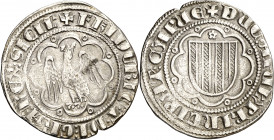 Frederic III de Sicília (1296-1337). Sicília. Pirral. (Cru.V.S. 564) (Cru.C.G. 2552) (MIR. 184). 3,15 g. MBC+.
