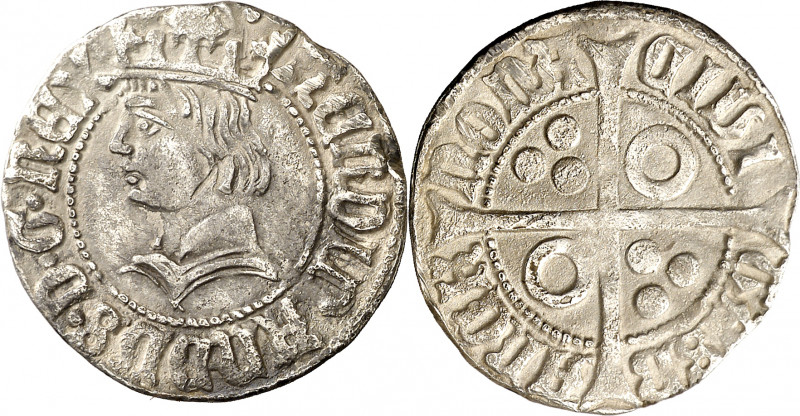 Ferran II (1479-1516). Barcelona. Croat. (Cru.V.S. 1140) (Cru.C.G. 3069a). 2,95 ...