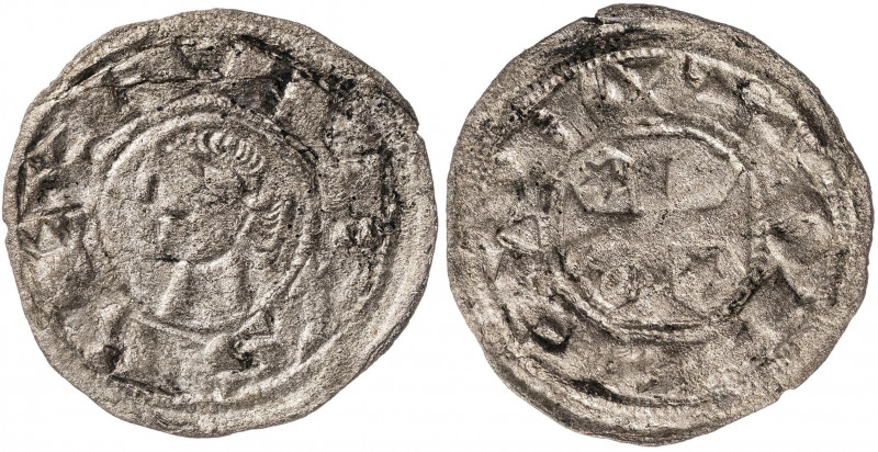 Alfonso VIII (1158-1214). Toledo. Dinero. (AB. 23.1, como Alfonso I de Aragón) (...