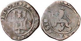 Reyes Católicos. Sevilla. . 2 maravedís. (AC. 106) (Seb. ¿733?). 5,23 g. BC+.