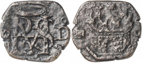 s/d (1567-1580). Felipe II. Segovia. . 1 blanca. (AC. 41). 0,79 g. MBC-.