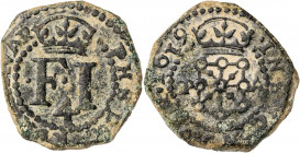 1619. Felipe III. Pamplona. 4 cornados. (AC. 78). Ex Áureo 20/09/2001, nº 1183. 4,34 g. MBC.