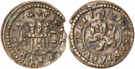 1619. Felipe III. Segovia. 2 maravedís. (AC. 194). Acueducto vertical. Cospel algo irregular. Ex Colección de Cobres, Áureo 22/10/2003, nº 543. 1,46 g...