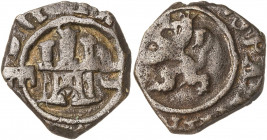 (1621-1626). Felipe IV. Segovia. 2 maravedís. (AC. tipo 44). Acueducto horizontal. Rara. 1,22 g. BC+.