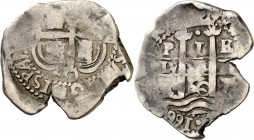 1660. Felipe IV. Potosí. E. 1 real. (AC. 762). Visible el ordinal del rey. Triple fecha. Escasa. 2,54 g. BC+.