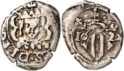 1624. Felipe IV. Valencia. 1 divuitè. (AC. 813) (Cru.C.G. 4434a). Bonito color. 1,92 g. MBC-.