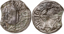 1642. Guerra dels Segadors. Solsona. 1 sisè. Principat. Falsa de época. 2,12 g. (BC).