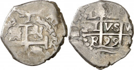 1699. Carlos II. Lima. R. 1 real. (AC. 231). Doble ensayador. 3,13 g. MBC-.