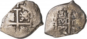 1687. Carlos II. Potosí. VR. 1 real. (AC. 280). 3,08 g. BC+.