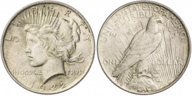 Estados Unidos. 1922. Filadelfia. 1 dólar. (Kr. 150). AG. 26,72 g. EBC/EBC+.