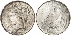 Estados Unidos. 1923. Filadelfia. 1 dólar. (Kr. 150). Pátina. AG. 26,68 g. EBC/EBC+.