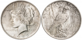 Estados Unidos. 1923. Filadelfia. 1 dólar. (Kr. 150). AG. 26,62 g. EBC+.