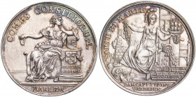 Países Bajos. (hacia 1770). Harlem. Consejo del Condado. Reacuñación. Ex Áureo 26/09/2007, nº 2974. Plata. 7,60 g. Ø33 mm. EBC-.