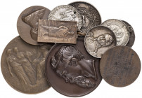 Lote de 10 medallas de los s. XVIII-XX de América Latina. EBC-/EBC+.