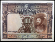1925. 1000 pesetas. (Ed. C2) (Ed. 351). 1 de Julio. Carlos I. MBC+.
