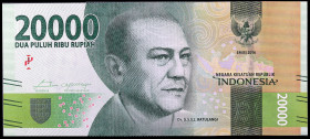 Indonesia. 2016. Banco de Indonesia. 20000 rupias. (Pick 158). Dr. G.S.S.J. Ratulangi. S/C.