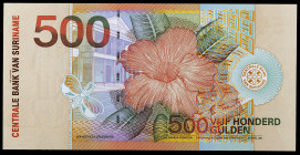 Surinam. 2000. Banco Central. 500 gulden. (Pick 150). 1 de enero. S/C.