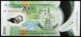 Vanuatu. s/d (2014). Banco de la Reserva. 2000 vatu. (Pick 16). S/C.