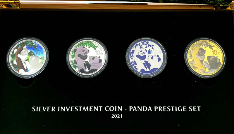 China
Volksrepublik, seit 1949
Silver Investment Coin Panda Prestige Set 2021....