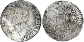 Belgien-Brabant
Philipp II., 1556-1598
Philippstaler 1557, Antwerpen.
sehr schön, Fassungsspuren, gewölbt, Avers poliert. Delmonte 12.