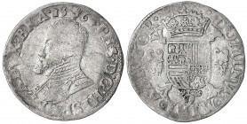 Belgien-Brabant
Philipp II., 1556-1598
1/2 Philippstaler 1564, Antwerpen. schön/sehr schön, kl. Kratzer. Delmonte 52.