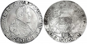 Belgien-Brabant
Philipp IV. von Spanien, 1621-1665
Dukaton 1637, Antwerpen.
sehr schön, gewölbt, Fassungsspuren, Avers poliert. Delmonte 284.