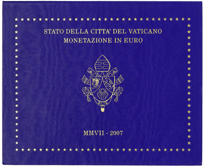 Italien-Kirchenstaat
Benedikt XVI., 2005-2013
Offizieller Kursmünzensatz 2007 ...