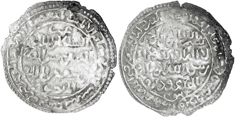 Jemen
Jusuf ibn Omar, 1249-1295 (AH 647-694)
Dirham AH 650 = 1252, Zebid. sehr...