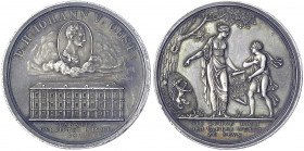 Haus Habsburg
Franz II.(I.), 1792-1835
Silbermedaille 1811 von Detler. Stiftung des Johanneums in Graz. 47 mm; 60,63 g.
vorzüglich, kl. Randfehler ...