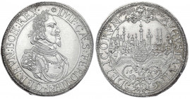 Augsburg-Stadt
Reichstaler 1643, mit Titel Ferdinand III. Besseres Jahr.
vorzüglich/Stempelglanz, kl. Kratzer, Prachtexemplar. Forster 298. Davenpor...