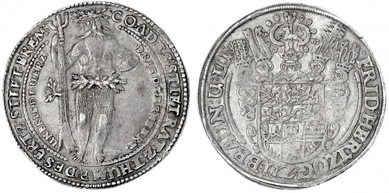 Braunschweig-Lüneburg-Celle
Friedrich von Celle, 1636-1648
Taler o.J. mit Tite...