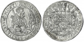 Sachsen-Albertinische Linie
Johann Georg I., 1615-1656
Reichstaler 1624, Mzz. Schwan, Dresden. 28,62 g.
vorzüglich/Stempelglanz, kl. Schrötlingsriß...