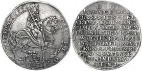 Sachsen-Albertinische Linie
Johann Georg II., 1656-1680
Reichstaler 1657 auf das Vikariat.
sehr schön. Slg. Merseburger 1154. Schnee 901. Davenport...