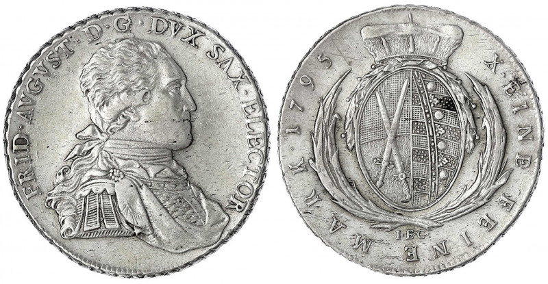 Sachsen-Albertinische Linie
Friedrich August III., 1763-1806
Konventionstaler ...