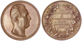 Medicina in Nummis
Personenmedaillen
Wilms, Robert Friedrich, 1824-1880 Chirurg
Bronzemedaille 1880 von Weigand, a.s. Tod. 39 mm.
vorzüglich. Slg....