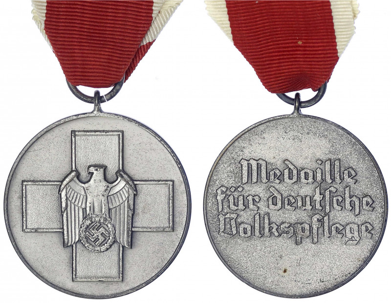 Deutschland
Drittes Reich, 1933-1945
Medaille für deutsche Volkspflege. Am Ban...