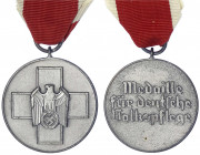 Deutschland
Drittes Reich, 1933-1945
Medaille für deutsche Volkspflege. Am Band. Mit leicht beschädigter Originaltüte.
vorzüglich. OEK 3565.