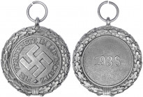 Deutschland
Drittes Reich, 1933-1945
Luftschutzehrenzeichen 1938, 2. Stufe.
vorzüglich. Niemann 6.02.24b2.