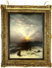 Bilder
Ölbilder und Gemälde
Gemälde "nächtliche Landschaft mit Mitternachtssonne", datiert 1882, von Ludvig Munthe (* 11. März 1841 in Årøy bei Sogn...